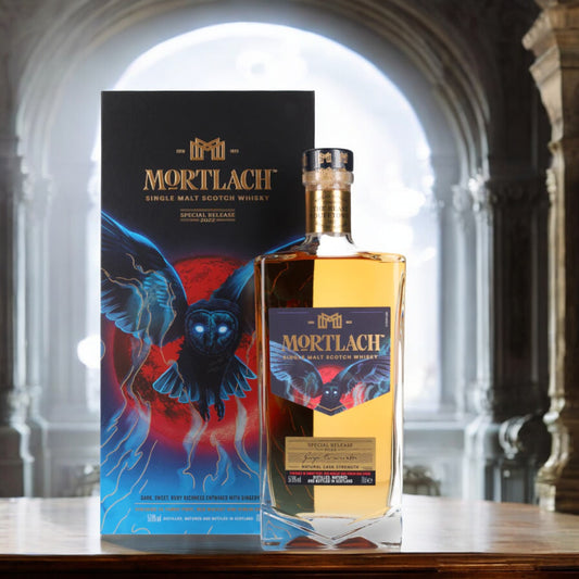 Mortlach Special Release 2022 Single Malt Scotch Whisky 700ml – Ein intensiver und dunkel-fruchtiger Whisky in luxuriöser Verpackung, inspiriert von schottischen Mythen bei dreizack wien