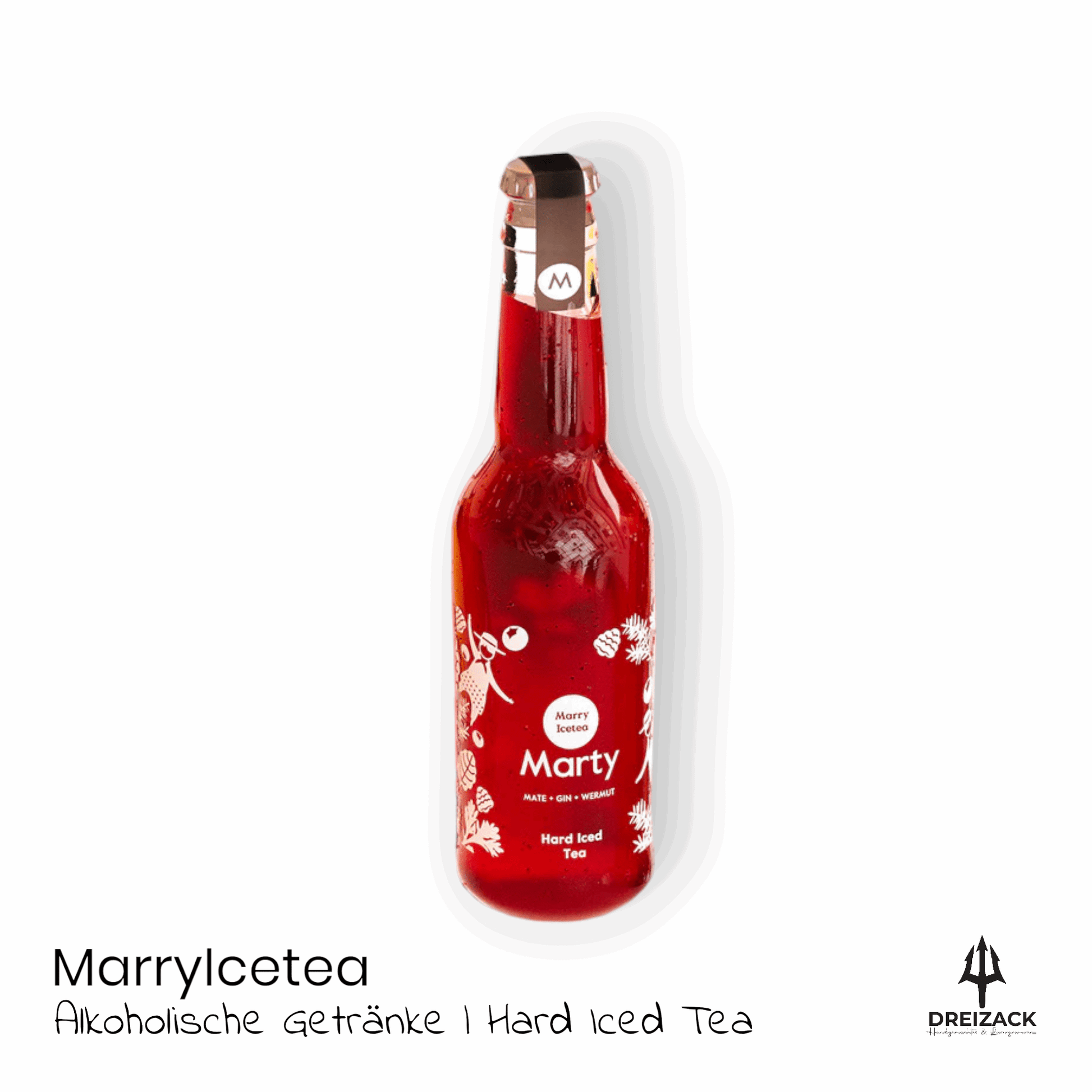 Marty | Hard Iced Tea von MarryIcetea – Der schneidige Strahlemann Alkoholische Getränke MarryIcetea oesterreich handgemachte geschenke in wien