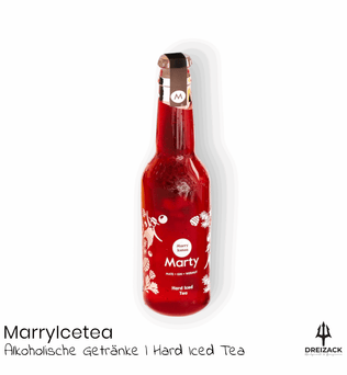 Marty | Hard Iced Tea von MarryIcetea – Der schneidige Strahlemann Alkoholische Getränke MarryIcetea oesterreich handgemachte geschenke in wien