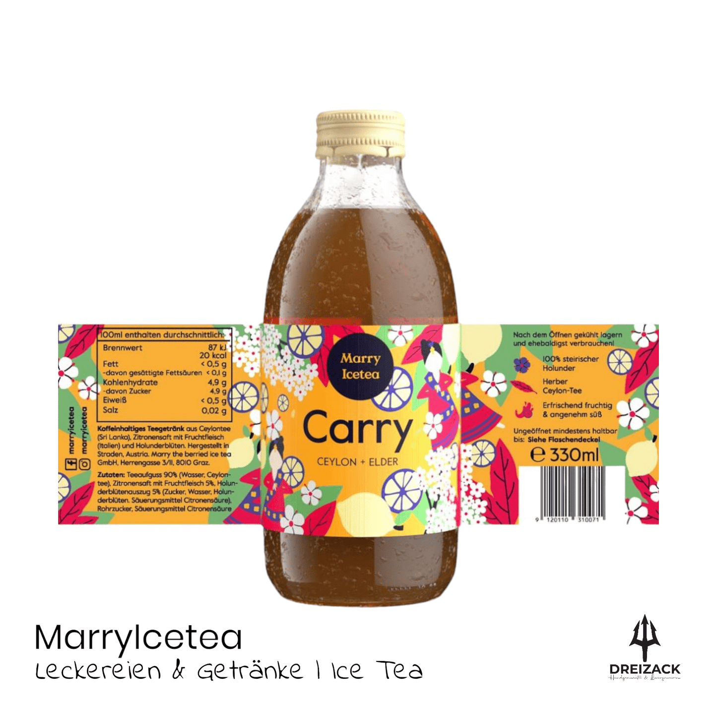Carry | MarryIcetea - Erfrischender Muntermacher Lebensmittel & Getränke MarryIcetea oesterreich handgemachte geschenke in wien