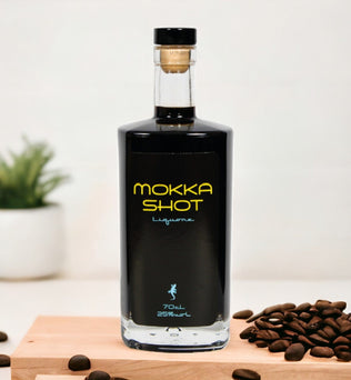 Mokka Shot – Ein Kaffeelikör, reich an Tradition und Geschmack 700ml Alkoholische Getränke MokkaShot oesterreich handgemachte geschenke in wien