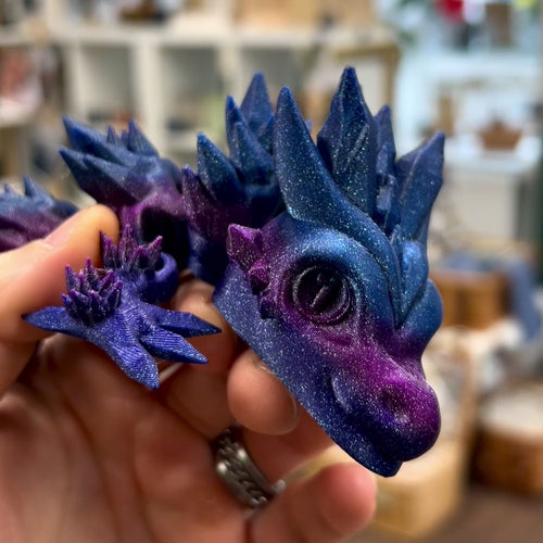 Xaldon | Flexibler 3D-gedruckter Drache in versch. Farben