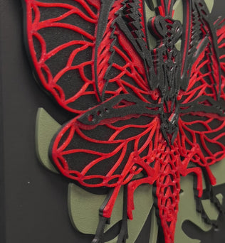 Mantis Rubrum - Gottesanbeterin | 3D-Artworks von Nocterra