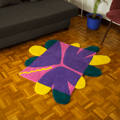 "Tulip" | Handgemachter Tufting-Teppich